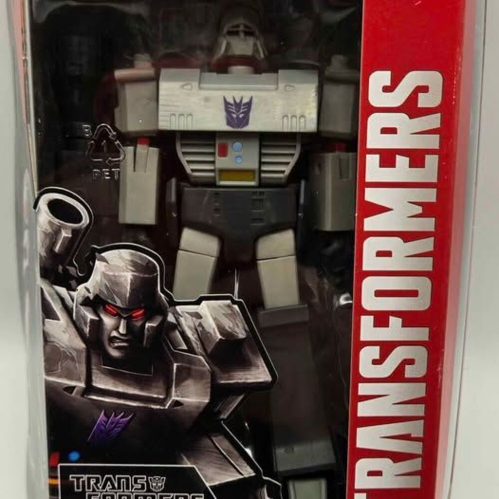 Transformers RED Megatron Figure G1 Robot Enhanced Design 6" Hasbro New Sealed